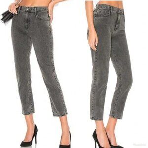 Current/Elliott Jeans 26 The Vintage Cropped Slim Straight Leg Jeans Faulkner